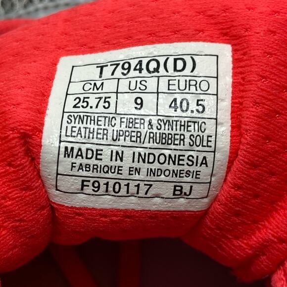 ASICS Gel-Flux 4 In Midgrey White Diva Pink Athletic Running Shoe Womens Size 9 - Picture 9 of 10